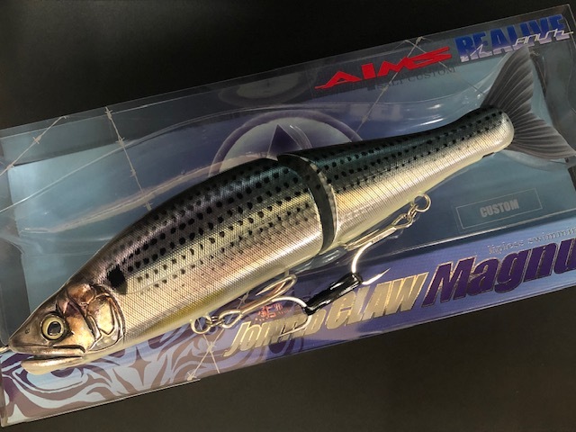 エイムス×ガンクラフト 鮎邪ジョインテッドクローマグナム230 ソルト