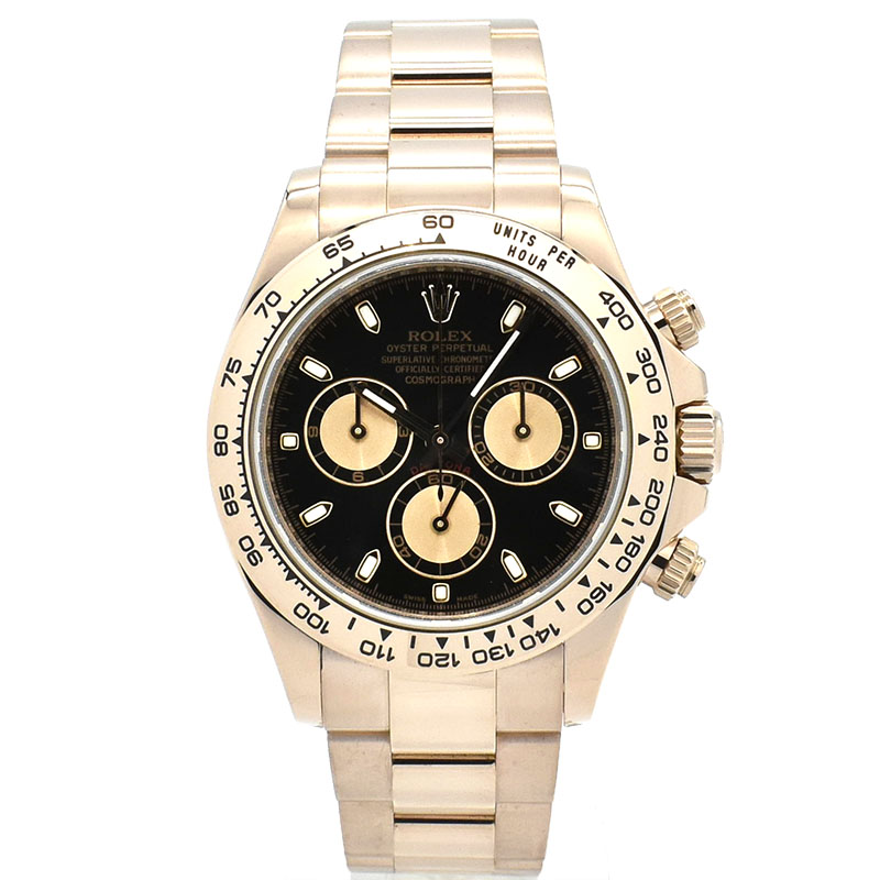 ロレックス ROLEX デイトナ Ref.116509 ブラック ルーレット K18WG 新品