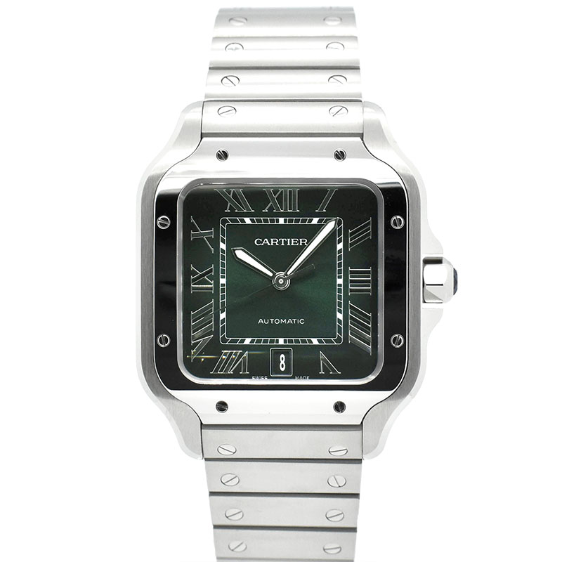 カルティエ CARTIER パシャ シータイマー W31080M7 SS シルバー 自動巻