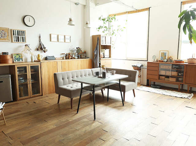 ダイニングテーブル mild（ミルド）ストーングレータイプ｜北欧