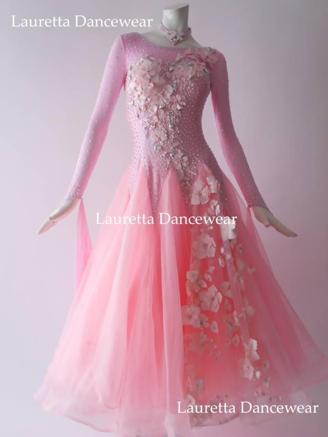 社交ダンスドレス・衣装】ST20942 スタンダード/モダン 高級仕様