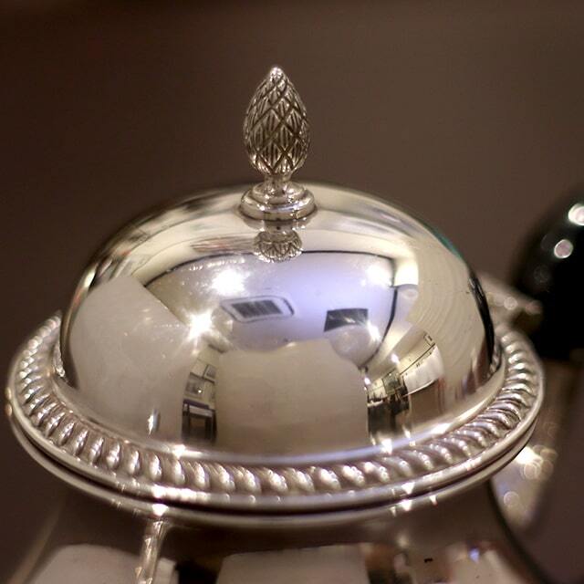 中古】Mappin&Webb(マッピン&ウェッブ) 家庭用4点ティーセット MW-301