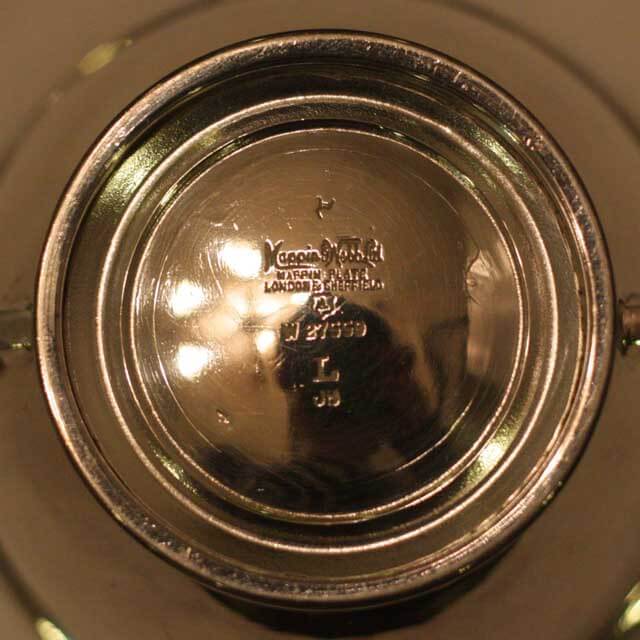 中古】Mappin&Webb(マッピン&ウェッブ) 家庭用4点ティーセット MW-44