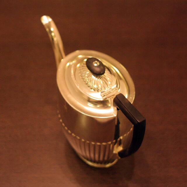 中古】Mappin&Webb(マッピン&ウェッブ)家庭用4点ティーセット MW-98