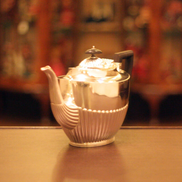 中古】Mappin&Webb(マッピン&ウェッブ)家庭用4点ティーセット MW-98