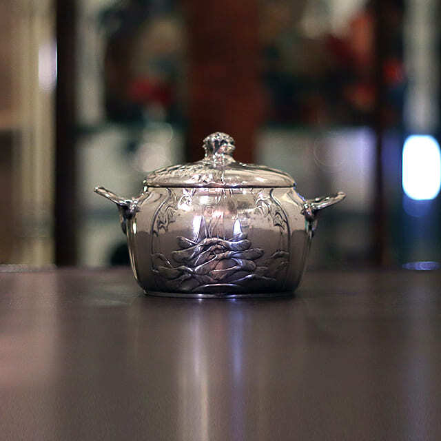 中古】Christofle(クリストフル) 家庭用3点ティーセット ch-124