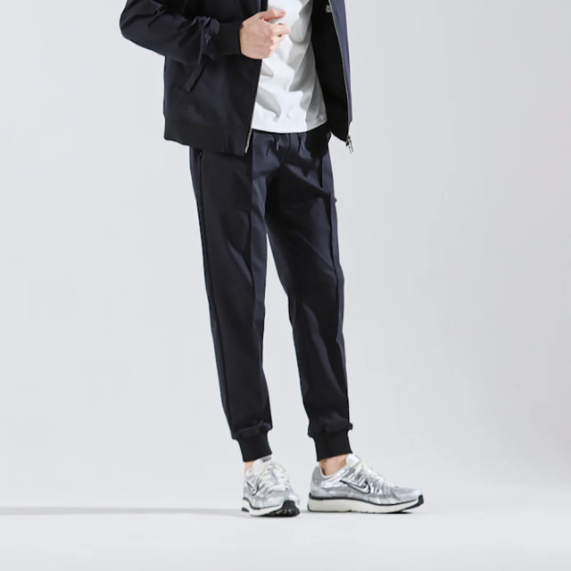 Duplex Cotton Jersey スリムトラベル ジョガー