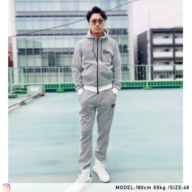 格子柄ブークレジャガードジップアップパーカー 150403 G-STAGE ジー