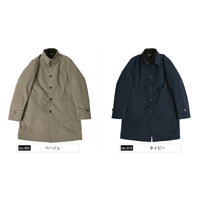 会員様限定 在庫限りSALE ] ライナー付き ステンカラーコート インナー