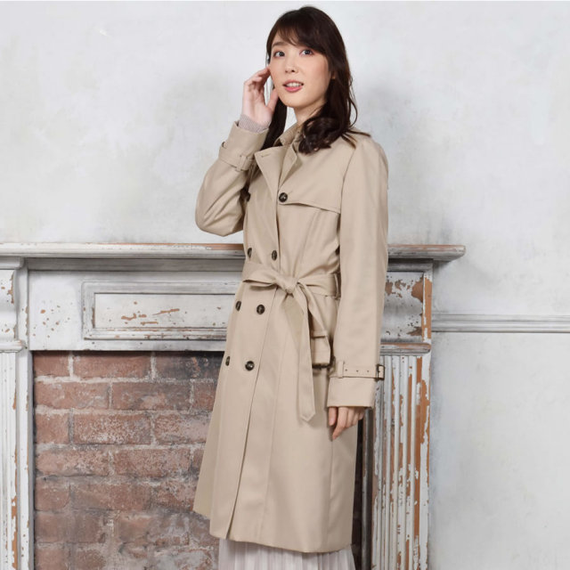 20%OFF 会員価格適用外】[Merfirge] 蓄熱ライナー付 トレンチコート