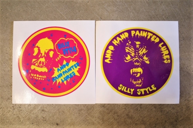 a.h.p.l(ando hand painted lures)『a.h.p.l ステッカー』