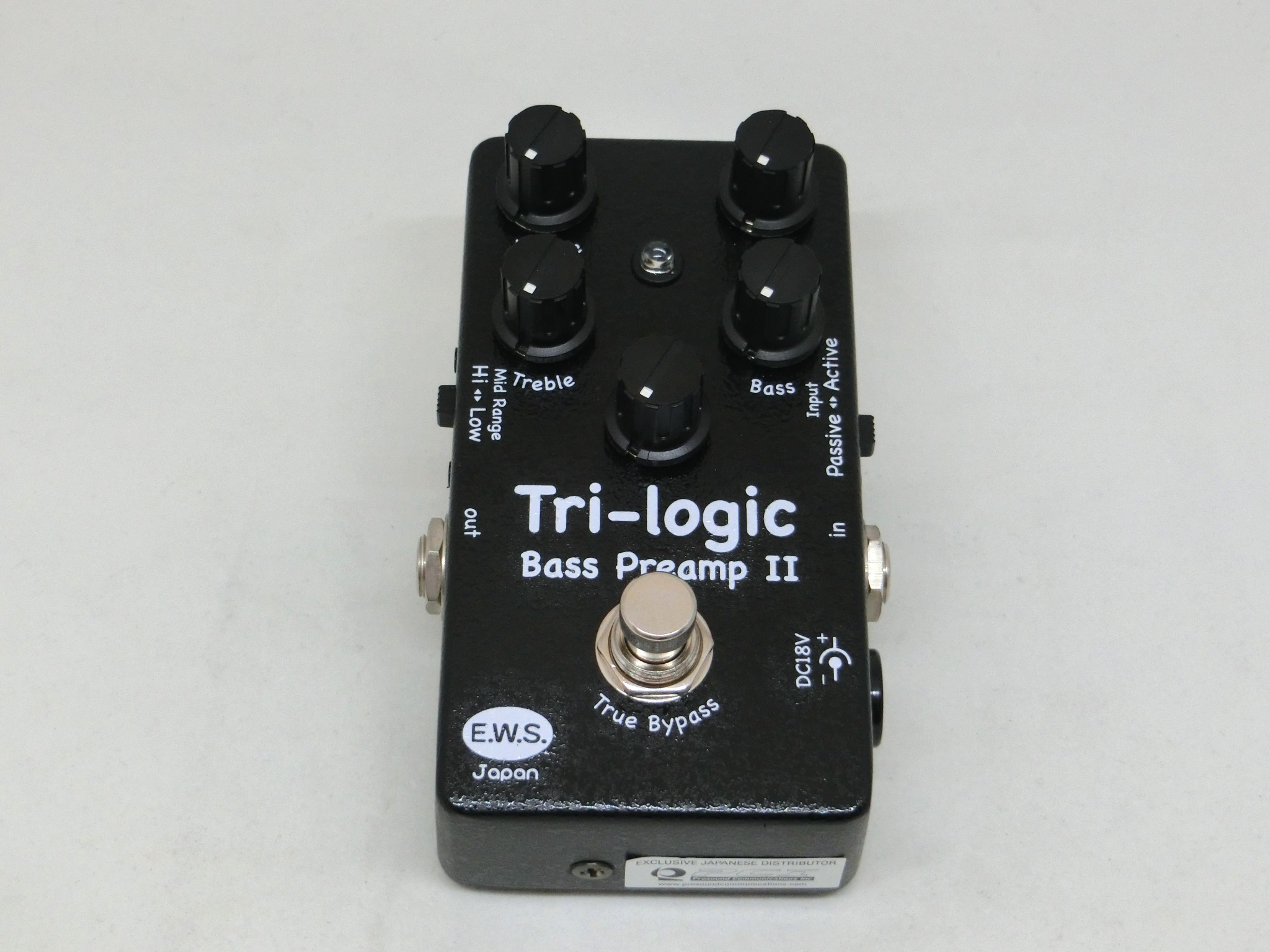 E.W.S「Tri-logic Bass Preamp 2」(0001-023) ヒズミ屋