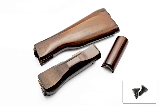 RA-TECH 東京マルイ AKM GBB用 ウッドストック/ハンドガードセット