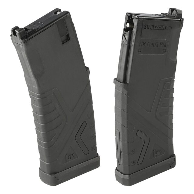 GHK CO2マガジン HK Gen3 PMスタイル HK416 AR M4用 スペアマガジン 30