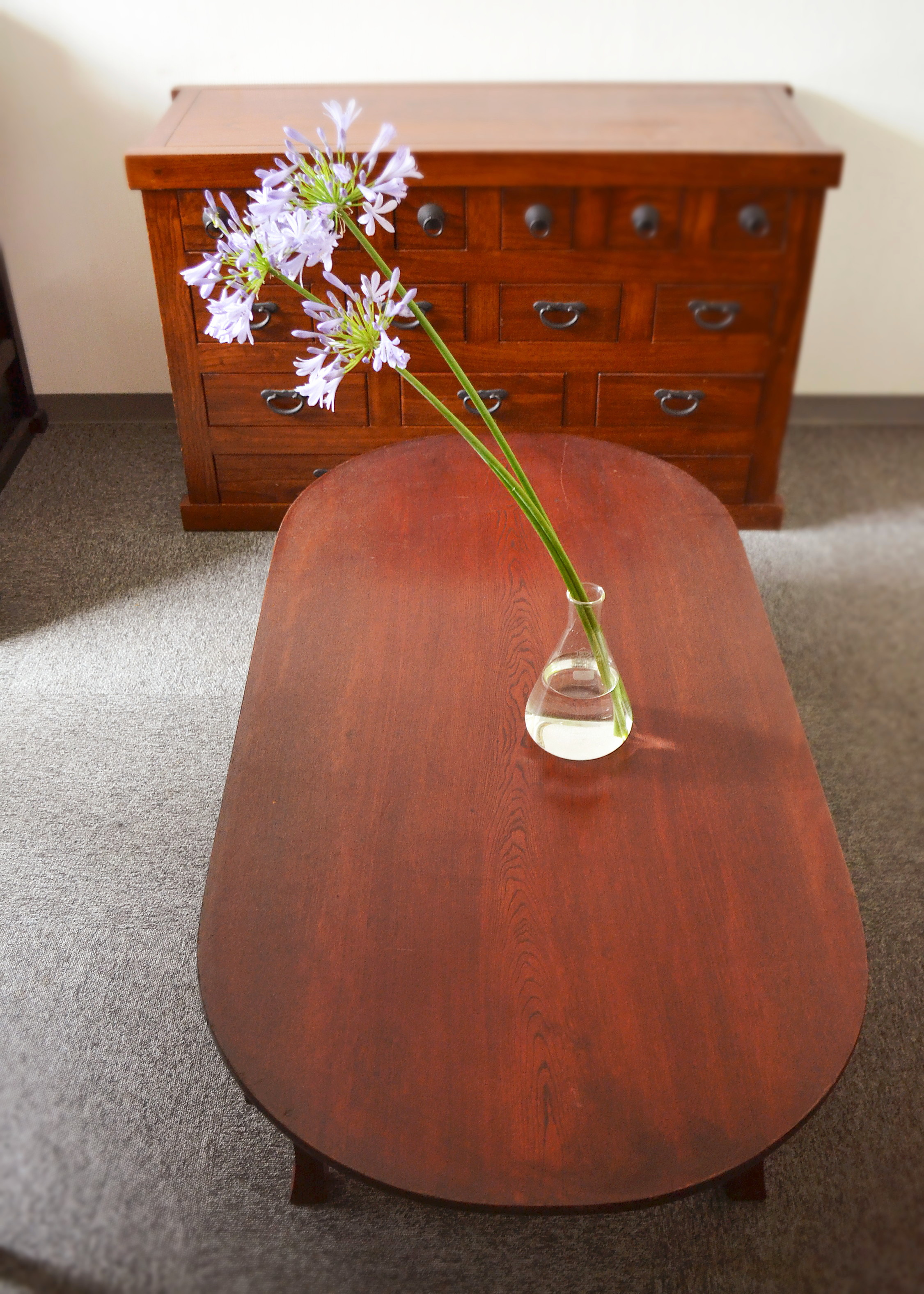 大きなちゃぶ台 楕円形ちゃぶ台 机 テーブル 民藝 古道具 食台