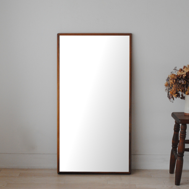 ステラ ウォールミラー ホワイトアッシュ W54×102 壁掛け 全身 鏡