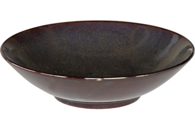 和食器 煮物鉢 大鉢 おしゃれ 24cm 茶 四季彩陶器 美濃焼 業務用