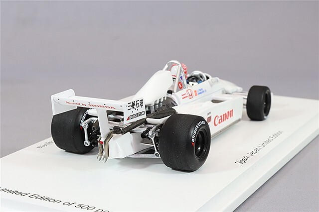 HRC特注 スパーク 1/43 ラルト RH6 ホンダ RA261E 1981 全日本 F2 BIG