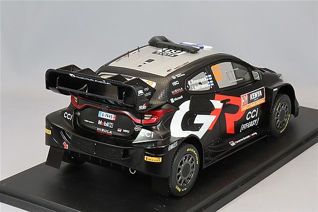 イクソ 1/18 トヨタ GR ヤリス ラリー1 ハイブリッド 2024 サファリ
