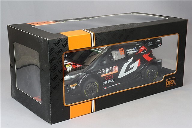 イクソ 1/18 トヨタ GR ヤリス ラリー1 ハイブリッド 2024 サファリ