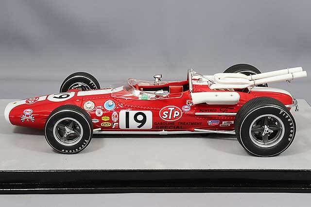テクノモデル 1/18 ロータス 38 1966 インディ 500 2位入賞車 #19 J