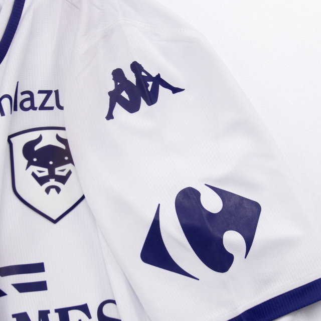 SM Caen by Kappa ユニフォーム［白/ネイビー］：セントジェームス