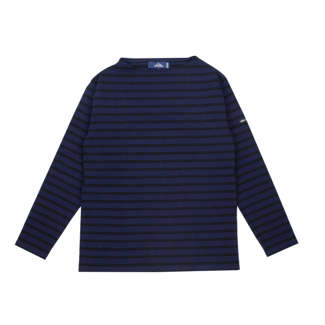 ウェッソン “ボーダー”［ネイビー/黒]：セントジェームス