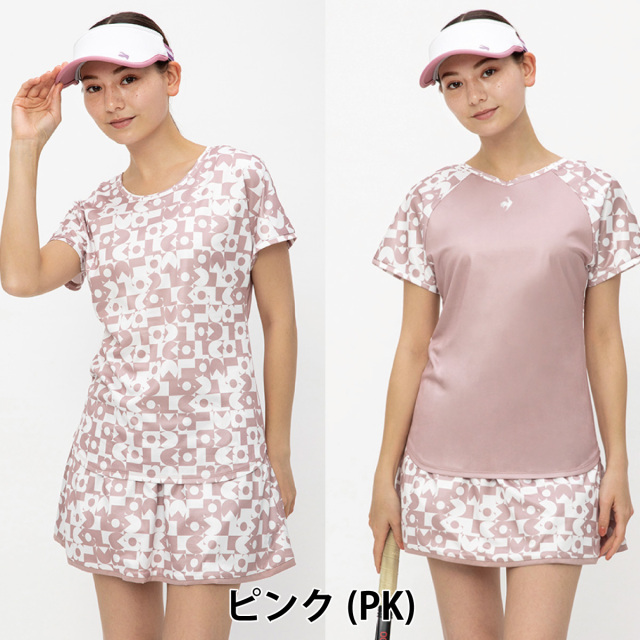 ルコックスポルティフ 2WAYグラフィックゲームシャツ QTWWJA03 le coq