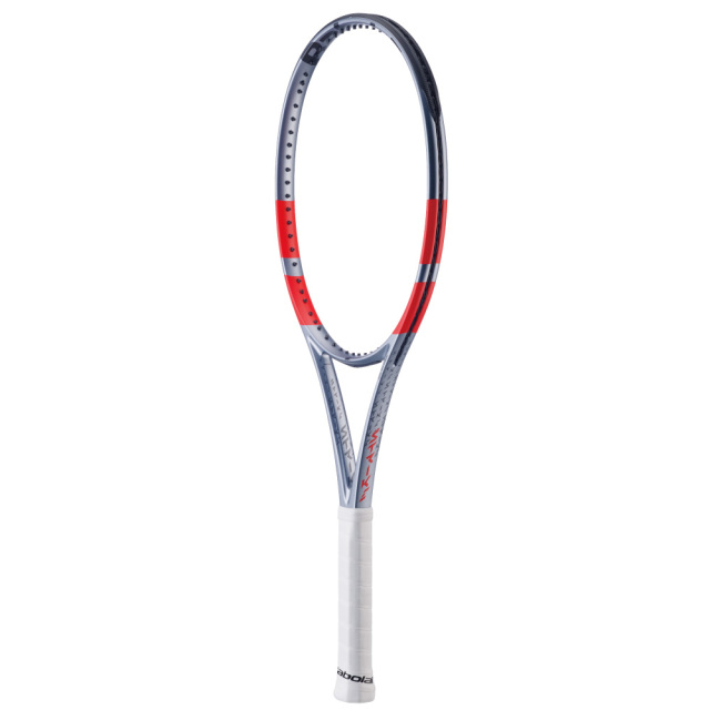 Babolat ピュアストライク100 101579-100 2025FW メタリックグレー