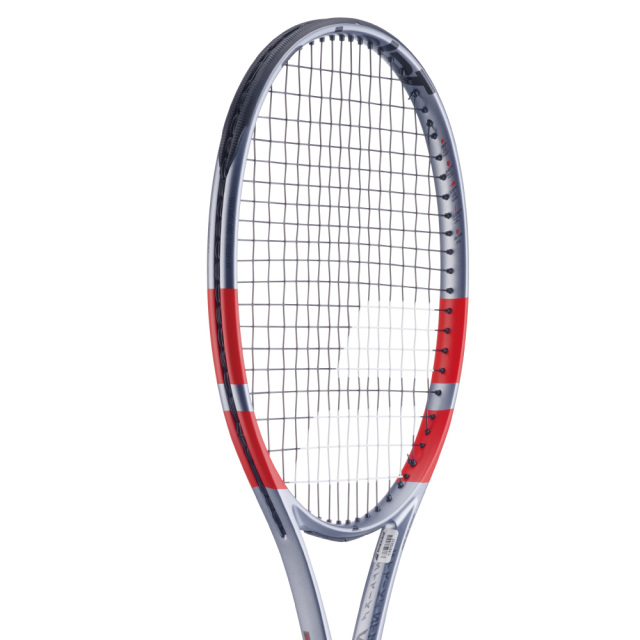 Babolat ピュアストライク100 101579-100 2025FW メタリックグレー