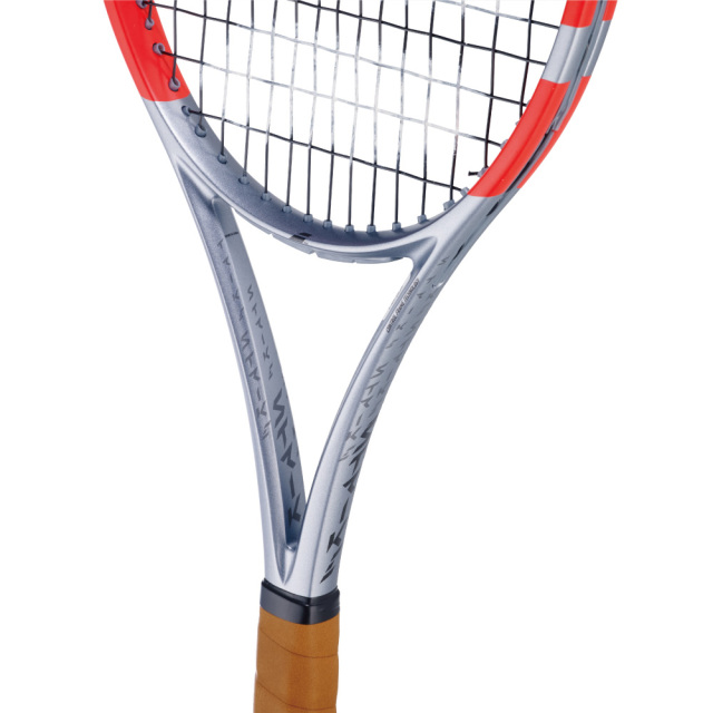 Babolat ピュアストライク97 101574-100 2025FW メタリックグレー