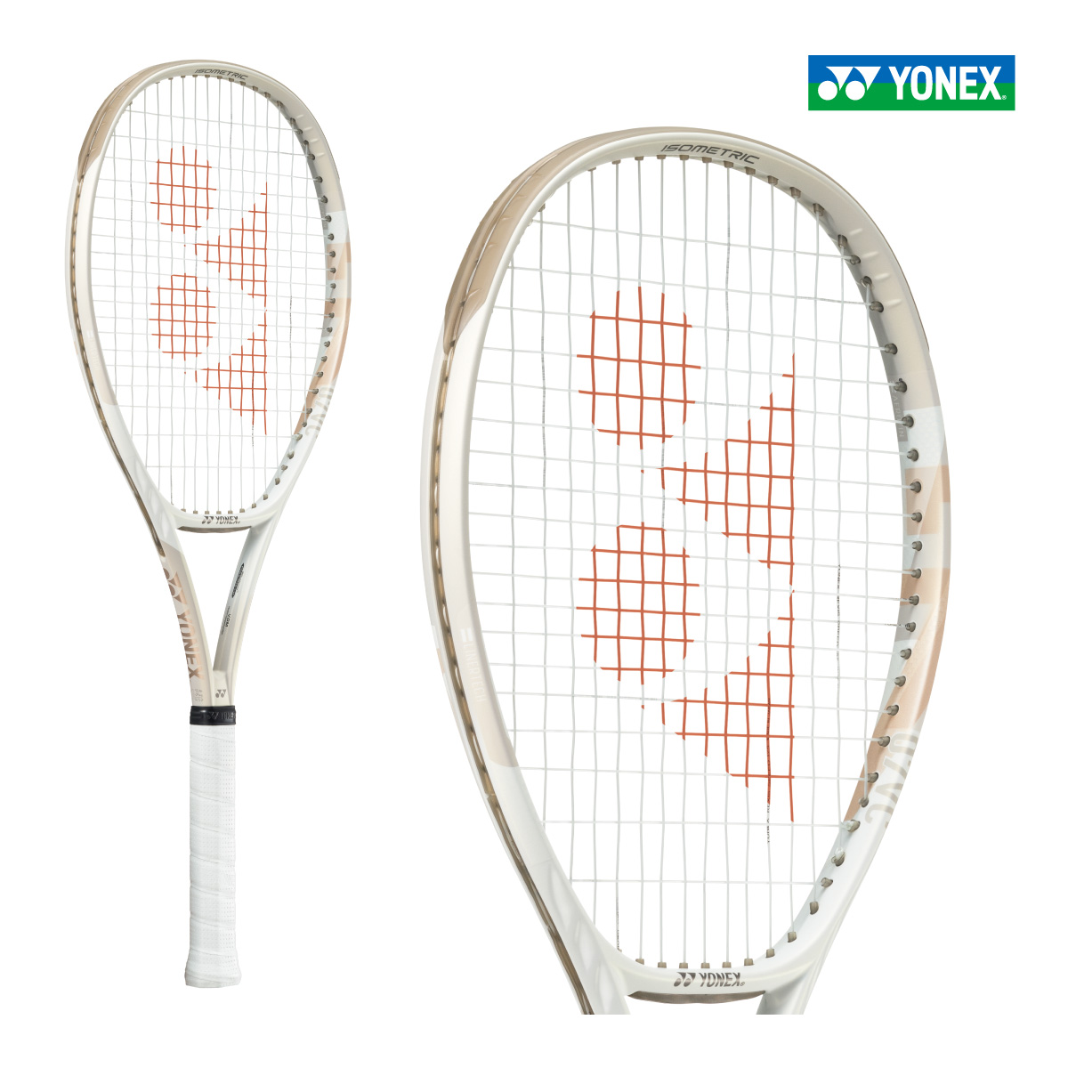 YONEX Vコア 100 07VC100 2024FW サンドベージュ スピン ラケット