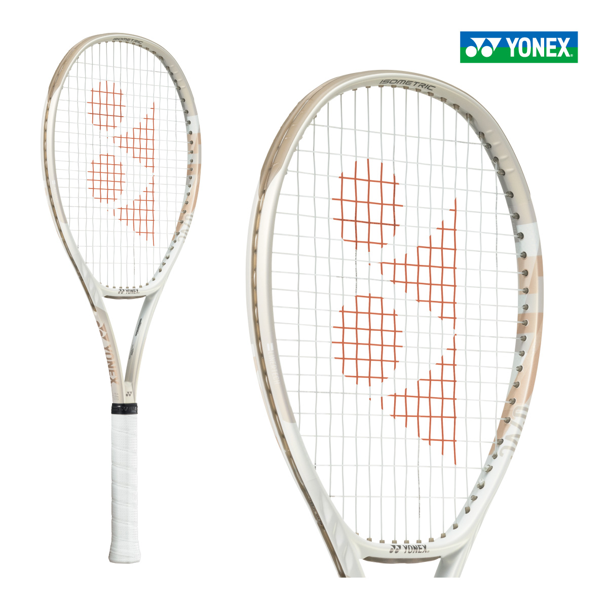 YONEX Vコア 98L 07VC98L 2024FW サンドベージュ スピン ラケット