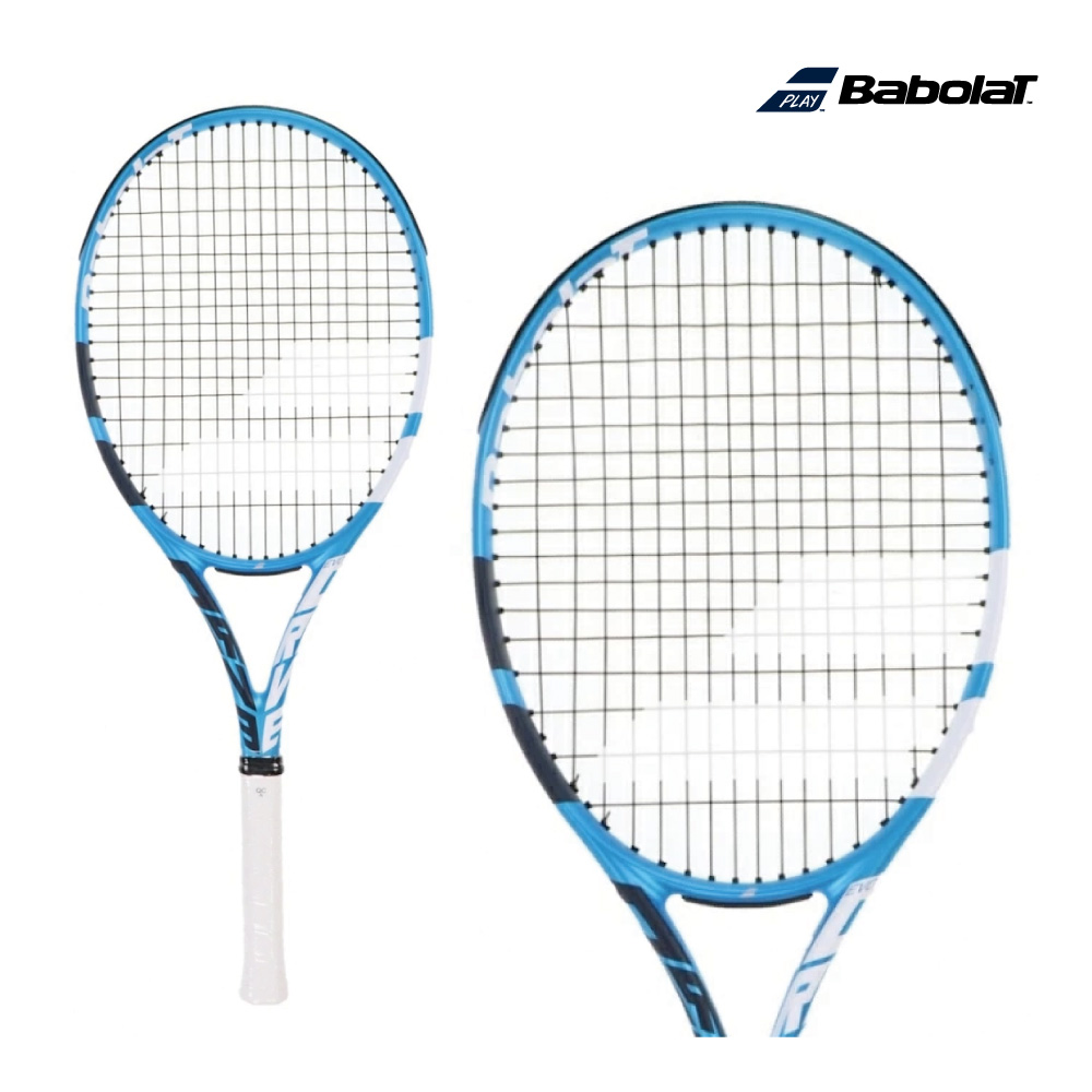 SALE】Babolat エボドライブ-S 102536-136 2025SS ブルー 張り上げ済み