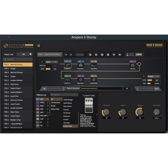 HOTONE/AMPERO II STOMP