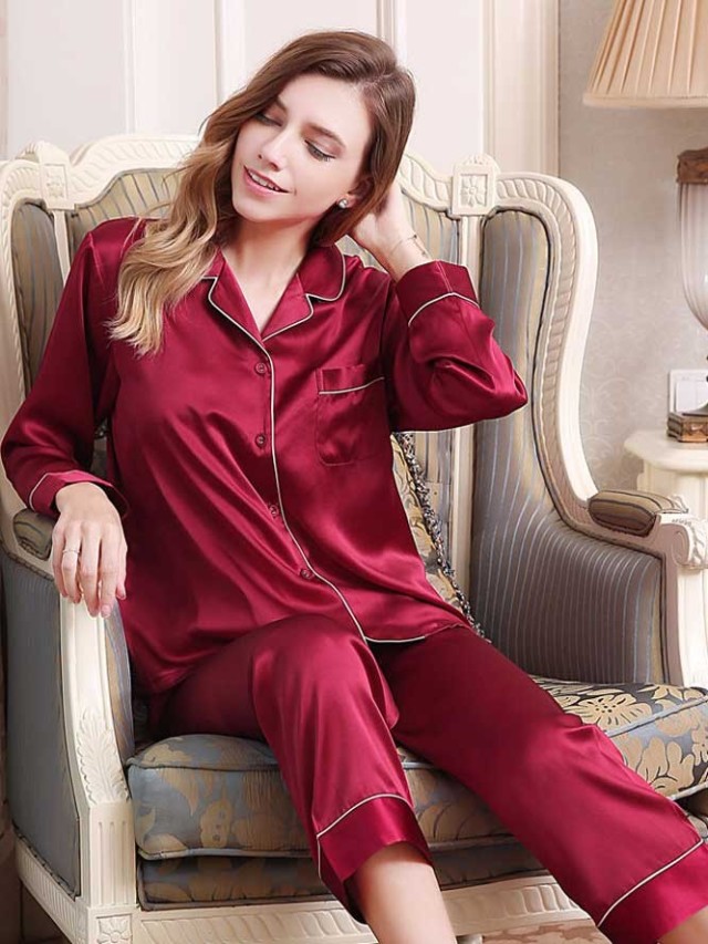 高級シルクパジャマ ナイトウェア 9,800円 | 【公式】Silk de Night