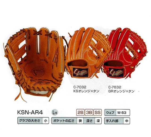久保田スラッガー KSN-AR4 江頭師匠直伝の湯もみ型付け無料！