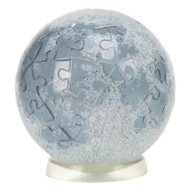 宇宙グッズ】3D球体パズル (60ピース) クリアMOON