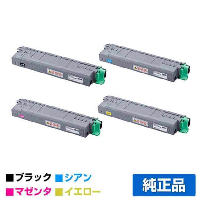 RICOH（リコー）P C6000（黒・青・赤・黄）4色 小容量 トナー｜純正