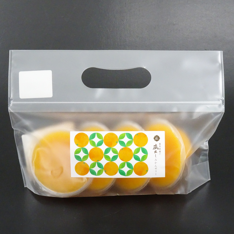 とれとれ市場オンラインショップ ｜藤原農園 蔵出しみかんゼリー（70g