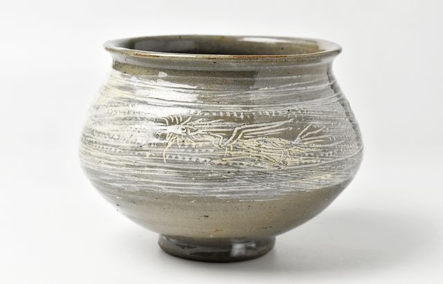 水垣千悦 64 三島丸壺 鳳凰文 ｜ 暮らしのうつわ花田 和食器 通販