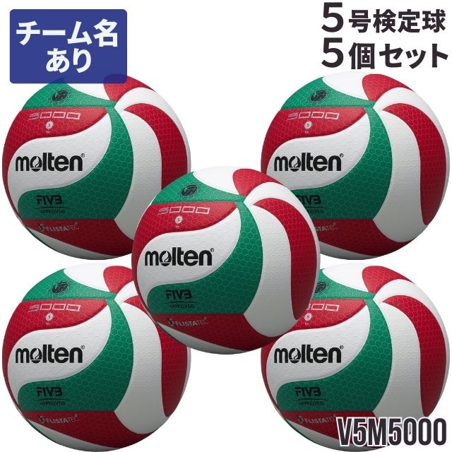 モルテン(molten) 5号球 フリスタテック バレーボール [V5M5000] 公式