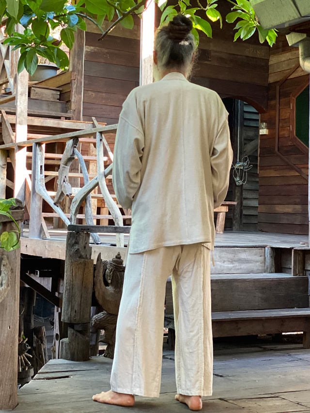 asana HEMP100% 厚手 NEW 作務衣・きなり【パヤカ オンラインショップ】