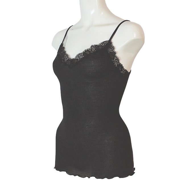 Oscalito】【オスカリート】 3408 シルクXウール キャミソール Moka