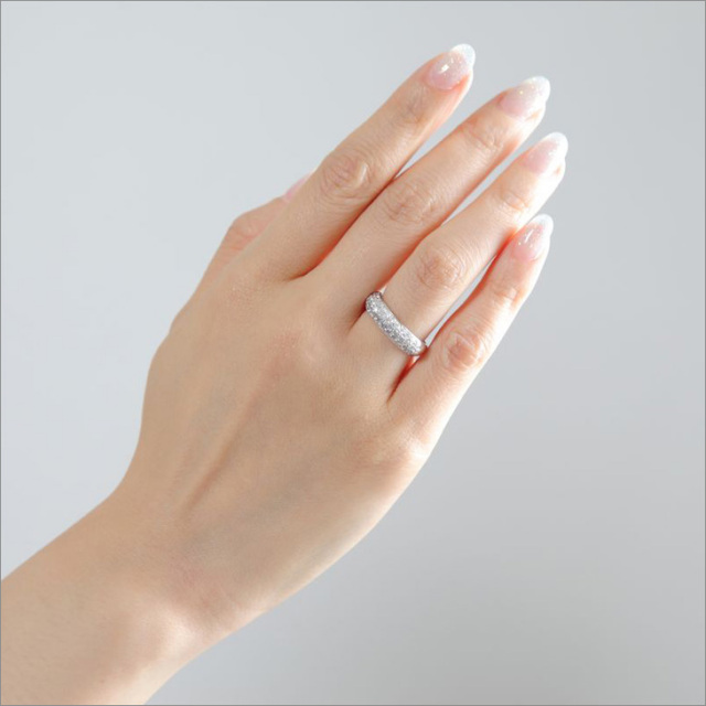 ダイヤモンド リング PLUSTER プラチナ PT900 (天然ダイヤ1カラット