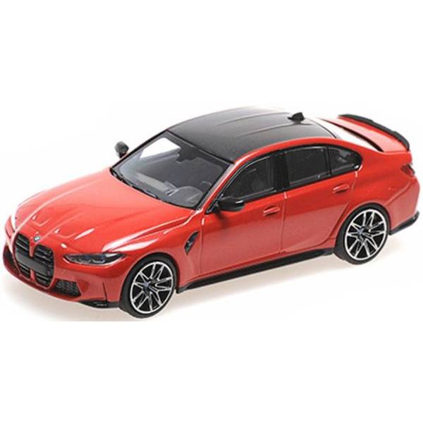 ミニチャンプス 1/43 BMW M3 2020 レッドメタリック 完成品ミニカー