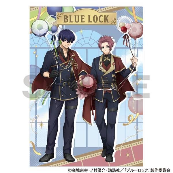 ブルーロック シングルクリアファイル 冴＆愛空 バルーン