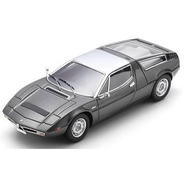 シュコー 1/43 マセラティ ボーラ 1971 グレー 完成品ミニカー 43U00056