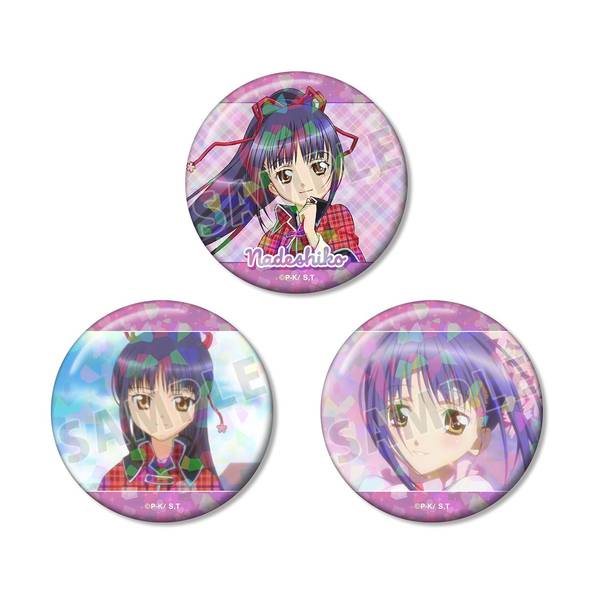 TVアニメ『しゅごキャラ！』真城 りま ホログラム缶バッジ3個セット