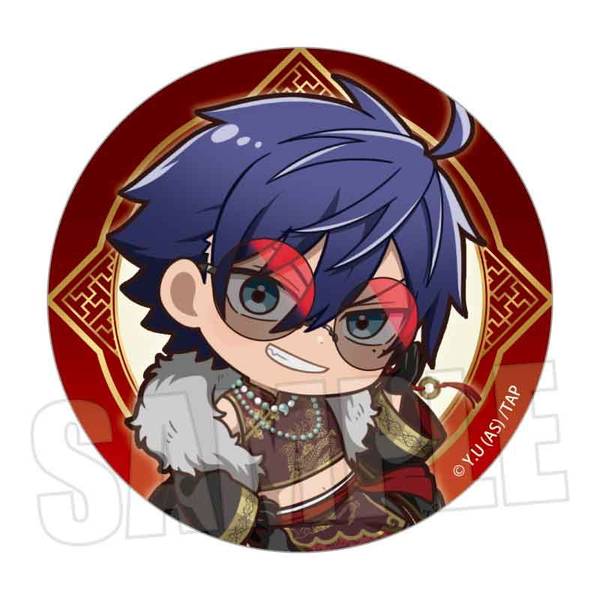 桃源暗鬼 缶バッジ 無陀野 無人 中華風マフィアver. | 4522776573619